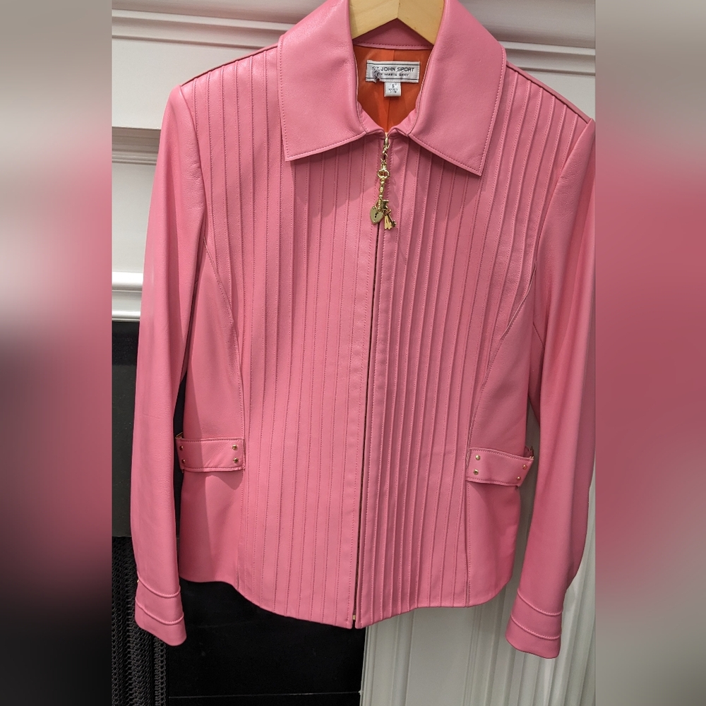 St Johns Leather Sports Jacket by Marie Gray